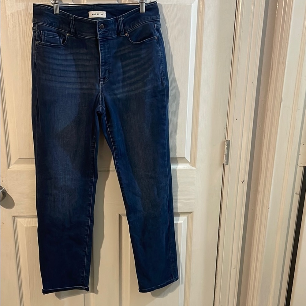 Lane Bryant High Rise Women Jeans - Dark Blue